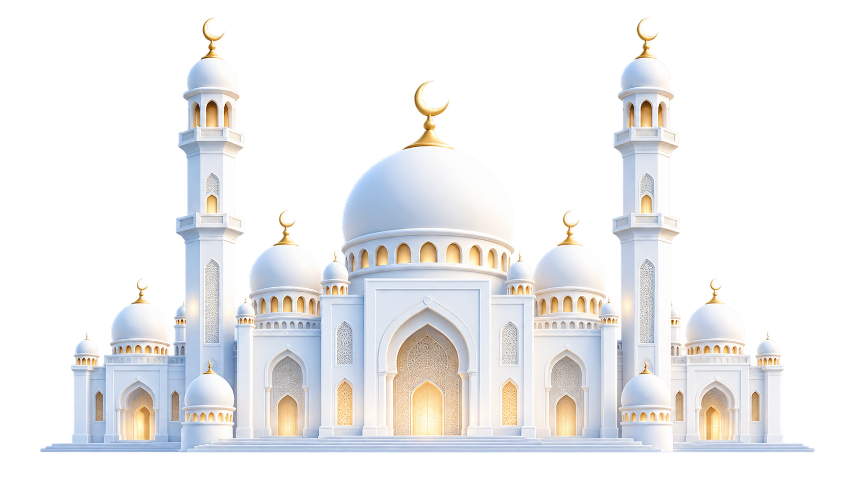 Ilustrasi Masjid Putih
